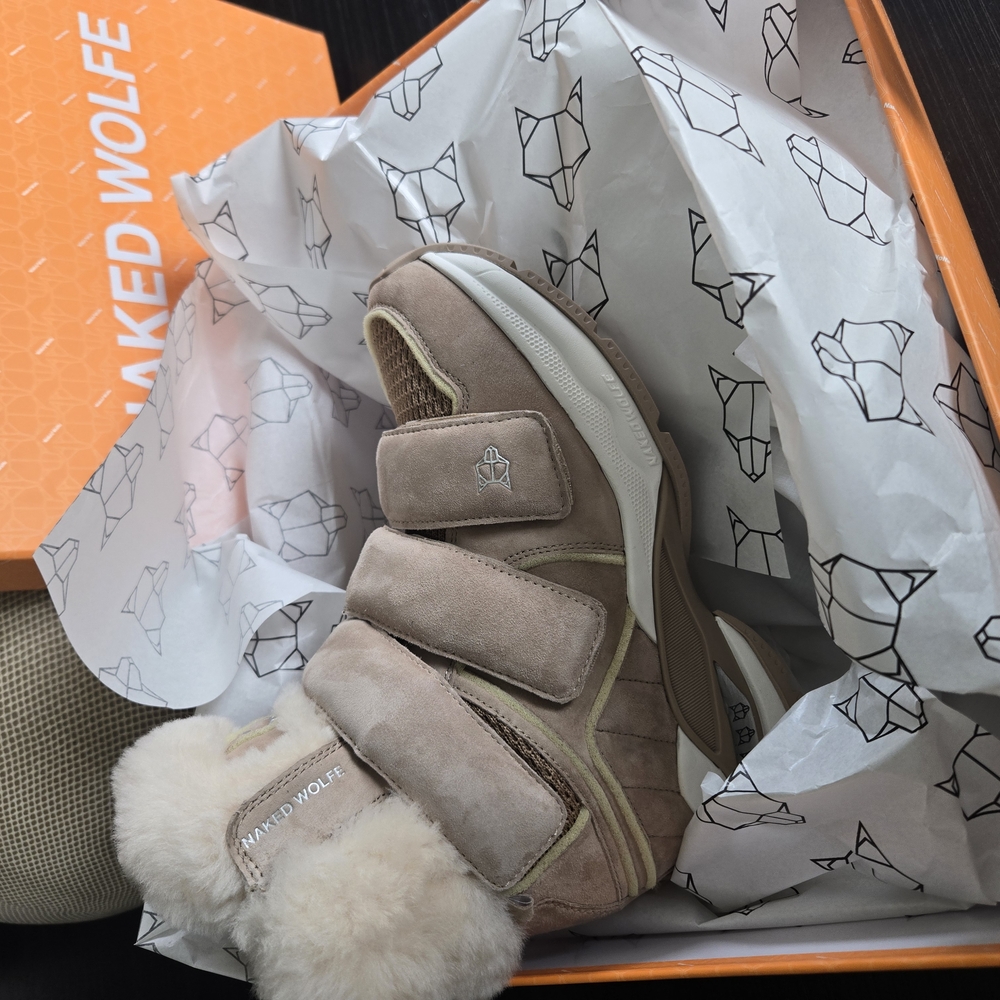 Naked Wolfe Sand Suede (Brand New Shoes)